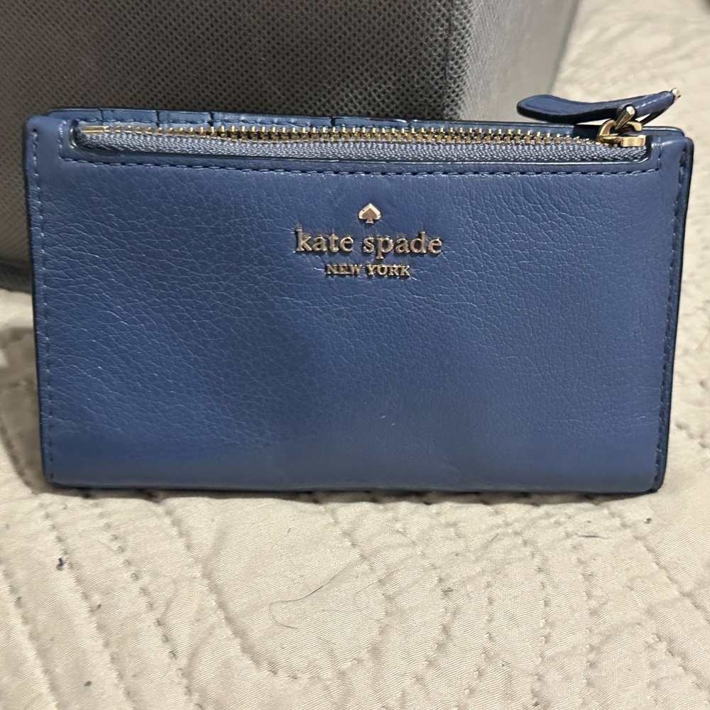 Kate Spade Madison Colorblock Large Slim Bifold Wallet
